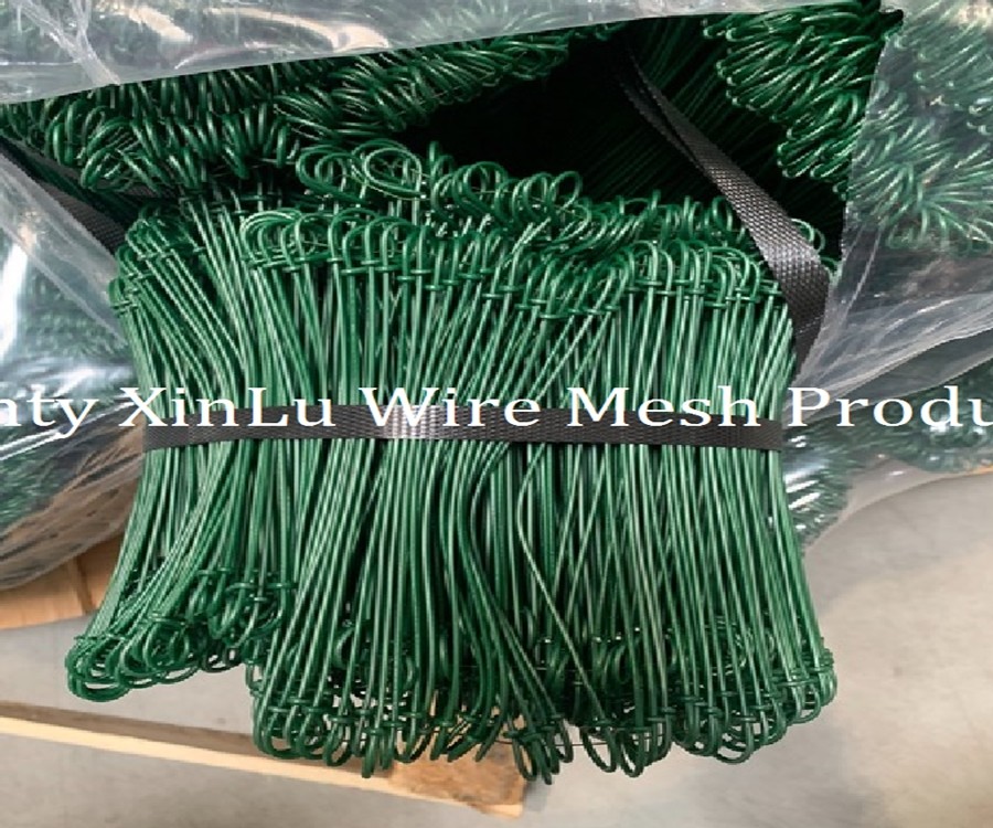 Double Loop Binding Tie Wire - Length 18cm - Binding 0.7mm Loop Tie Wire Corrosion Resistant