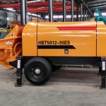 Mortar Small Concrete Mixer And Pump Line Construction Diesel Mini Concrete