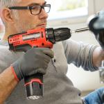 41 PCS Combo Kit Cordless Drill Machine 12v Battery Lithium Ion High Torque