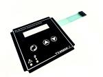7 Way 0.1Pitch Single Row Crimp Housing Membrane Keypad With LED For Temperature