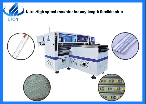 Ultra High Speed 500000CPH Strip Light SMT Mounter Machine Intelligent Electric