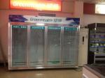 Triple Layers Glass Door Refrigerator -20°C With Copeland Compressor