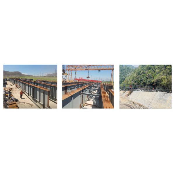 Hot-Dip Galvanized Steel Truss Bridge for Heavy Loads