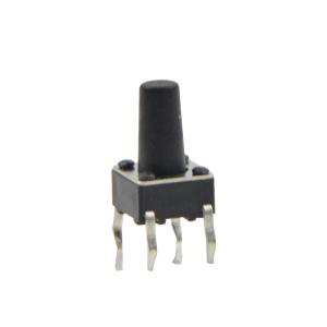Wholesale Black Passive Electronic Components Waterproof Tact Switch 6x6 With Copper Pin from china suppliers