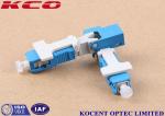 SM MM Fiber Optical Fast Connector , Fiber Optic Cable Assembly Connector