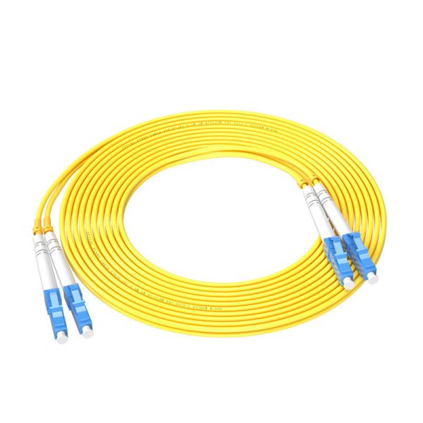 Ordinary Fiber Cable Patch 3m LC-LC 2core 3.0mm by HXCOWO Wavelength 850nm