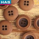 Durable Polyester Button Non Toxic Resin Buttons Eco Friendly