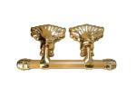 Pale Gold Adult Coffin Swing Handle African Style ABS / PP Plastic Material