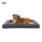 Memory Foam Dog Bolster Bed Base Orthopedic Machine Removable Cover