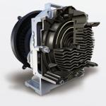 3.7kw 5.0hp 10bar scroll air end for atlas compair scroll air compressor