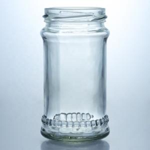 Wholesale Unique Design 100ml 300ml 500ml Country Honey Glass Jar with Lid Clear Glass Products from china suppliers