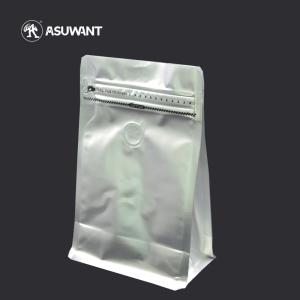 Wholesale BRC ASTM Plastic Flat Bottom Bags BRC Aluminum Foil 150mic With Valve from china suppliers