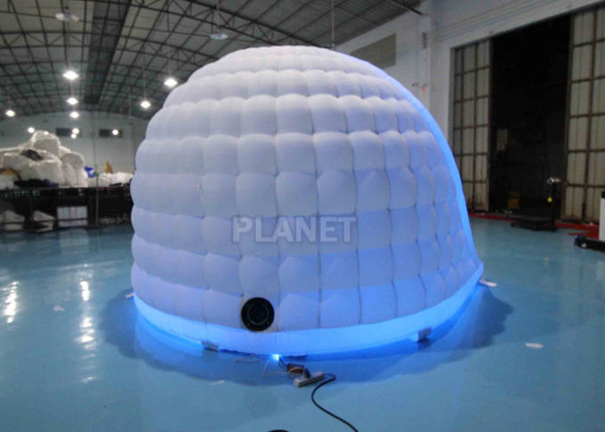 Oxford Cloth White Inflatable Photo Booth Cabinet Tent For Event