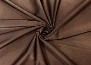 Wholesale 200GSM 85% Polyester Knitting Fabric Elasticity For Underwear Elegant Brown from china suppliers