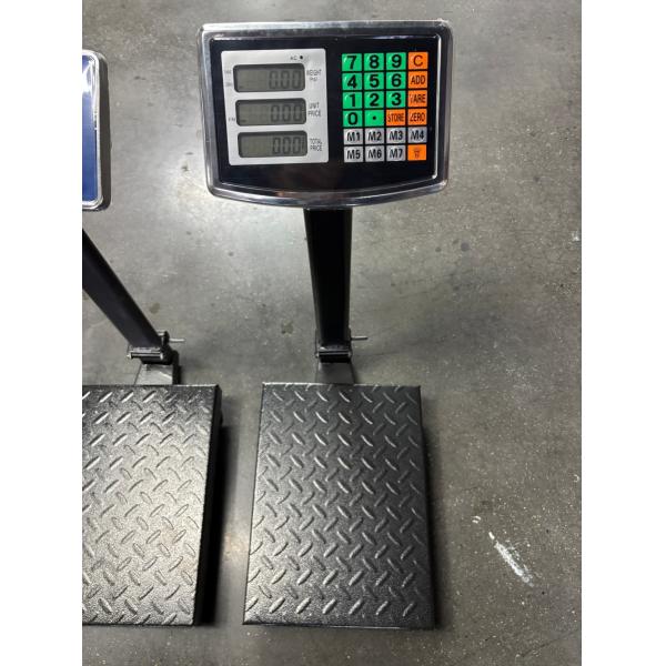 OBM Supported Customizable 150kg-500kg Industrial Digital Electronic Bench Scale with High Accuracy and Steel Platform