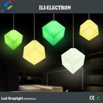 Remote Control Outdoor LED Cube Light Pendant Light For Events & Parties