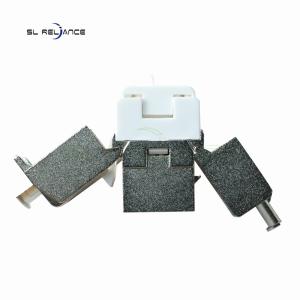 Wholesale ZINC Alloy FTP CAT 7 Keystone Jack RJ45 STP Keystone Ethernet Coupler from china suppliers
