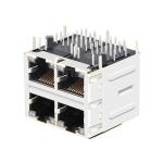 Belfuse 0879-2C2R-54 Compatible LINK-PP LPJG27037A4NL 100/1000 Base-T G&Y/G&Y