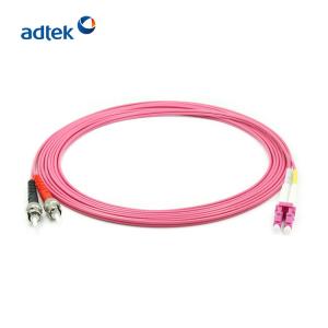 Wholesale LC To ST Multimode Duplex Fiber Optic Patch Cable OM4 Optical Fiber Patch Cord from china suppliers