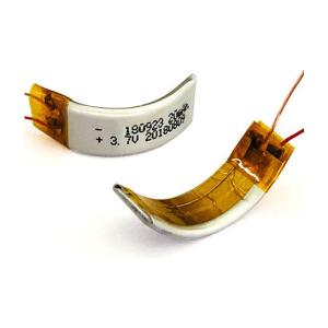 Wholesale 3.7V 22mAh Custom LiPo Battery Pack Curved Lithium Polymer Battery Pack from china suppliers