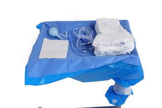 Quality CE ISO Approve Anti Static Medical C Section Drape SMMS 48gsm for sale