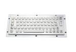 IP65 Outdoor Industrial Metal Keyboard With 65 Keys F1 To F12 USB / PS2 Cable