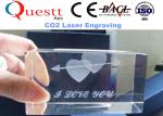 Cnc Glass Engraving Machine For Paperboard , 100 Watt Laser Engraving Equipment
