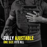 Padded Custom Gun Bag Carry Army Military Weighted Vest With Plates 20kg
