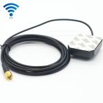RG174 178 Cable GPS Antenna for Car , Active High Gain Patch Antenna GPS Auto