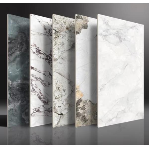 750x1500 Outdoor Polished Vitrified Glazed Tiles Sintered Stone Flooring