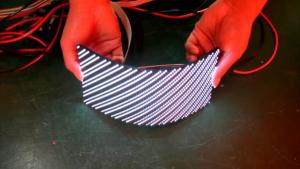 Wholesale 240 * 120mm LED Flexible Module P4 Foldable Led Display 1200Hz from china suppliers