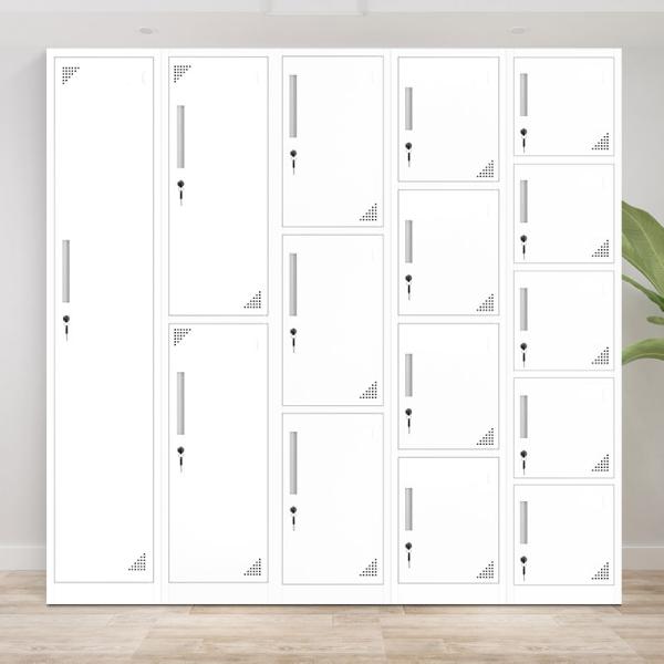 195cm Height ISO14001 Metal Clothing Cabinet