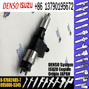 Wholesale Genuine common rail injector 095000-5344 095000-5342 095000-5345 for 4HK1 6HK1 8-97602485-6 8-97602485-7 from china suppliers