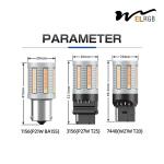 Dual Color Switchback Canbus P21w Led 1156 1157 7443 3157 T20 Led Auto LED Turn