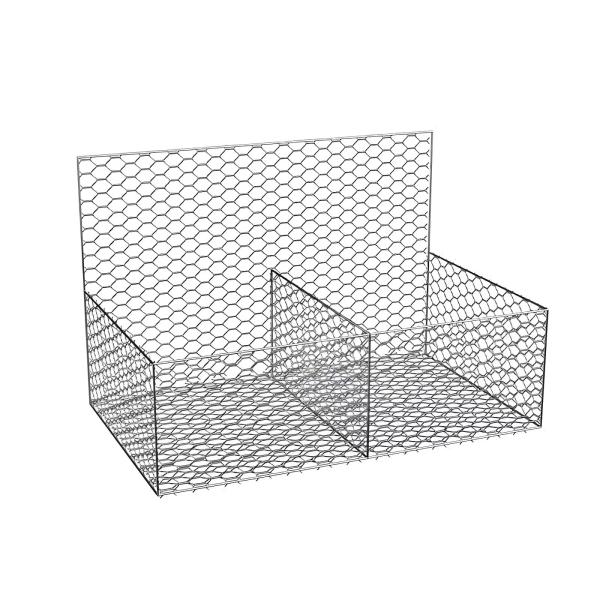 High Quality China Manufacture Gabion Box Supports Customized Galvanized Boated