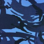 Ripstop Cotton Polyester CVC Blue Camouflage Fabric 58/59''