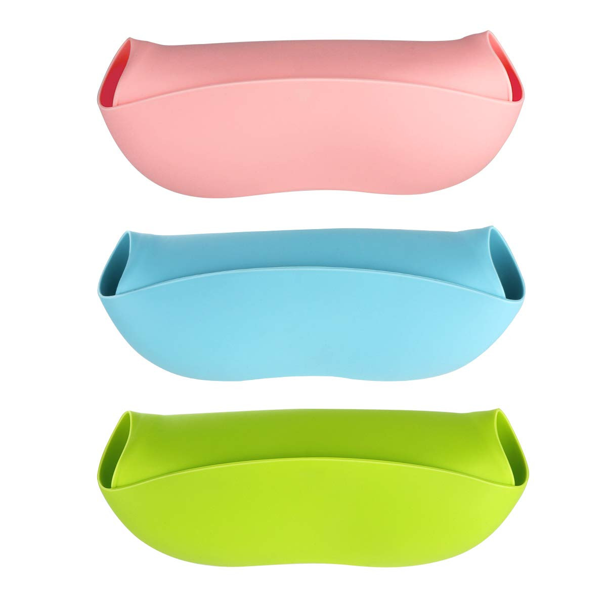Waterproof Soft Silicone Dinnerware Set Bib Adjustable BPA Free