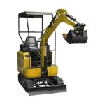 1800kg Hydraulic Mini Excavator 933mm Swing Radius for Small Crawler Excavator