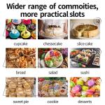 Lift System Refrigerator Automatic Cupcake Vending Machine Salad Fresh Food