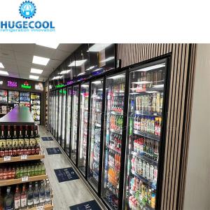Wholesale Display Walk In Cooler/ Freezer with Glass Door and Shelf from china suppliers