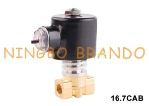 Wholesale Ultra High Temperature Steam Brass Solenoid Valve 1/8'' 1/4'' 3/8'' 24V 110V 220V from china suppliers