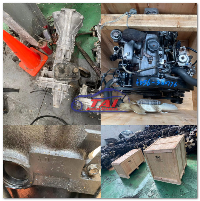 Japanese Used Diesel Engine Fit For Mitsubishi 4D56 4D56T Good Running Condition