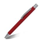 Classy Soft Coating Metal Ball Pen 1.0mm Tip Clip Ballpoint Pen Customized Logo