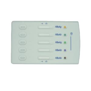 Wholesale HBV Infectious Disease Rapid Test Kits For Hepatitis B Multi 5 Test Panel from china suppliers