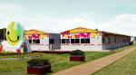 C steel structure K type prefabricated tiny house for living house