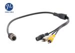 Digital Wireless Rear View Camera System Cable 4pin To DC 12V for 4.3inch LCD
