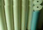 White PET Non Woven Rolls Spunlace Nonwoven Wipes Parallel Lapping