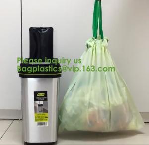 Wholesale Custom Cornstarch 100% Compostable Biodegradable Trash bag,PLA compostable plastic fresh vegetables packaging bag PBAT from china suppliers