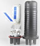 Waterproof Dome FTTH Fiber Optical Splice Closure 5 6 7 Port 4 Trays Basket