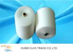 Smooth Surface Commercial Raw White Yarn AAA Grade For Embroidery / Hand